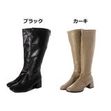 ブーツ ロングブーツ 太ヒール | STYLEBLOCK | 詳細画像2