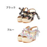 サンダル ウェッジソールサンダル 花柄 | STYLEBLOCK | 詳細画像2 