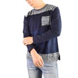 ネイビー | Tシャツ カットソー ロンT | Style Block MEN