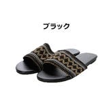 フラットサンダル スリッパサンダル エスニック | STYLEBLOCK | 詳細画像2
