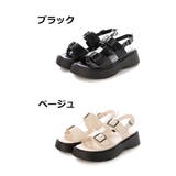 サンダル 厚底サンダル ダブルベルト | STYLEBLOCK | 詳細画像2