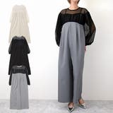 サロペットパンツ オールインワン ドッキング | STYLEBLOCK | 詳細画像1