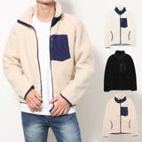 ボアジャケット ブルゾン ボア | Style Block MEN | 詳細画像1
