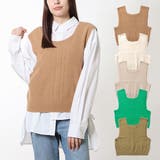 ニットベスト ベスト クルーネック | STYLEBLOCK | 詳細画像1 