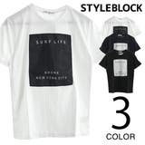 Tシャツ カットソー クルーネック | Style Block MEN | 詳細画像1