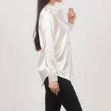 シャツ ブラウス サテン | STYLEBLOCK | 詳細画像4 