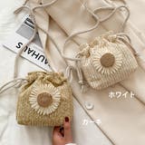 ショルダーバッグ 巾着型 ストロー素材 | STYLEBLOCK | 詳細画像2 