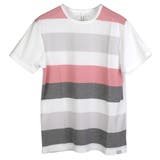ピンク | Tシャツ カットソー クルーネック | Style Block MEN
