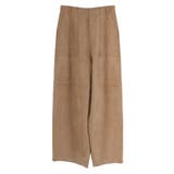 ベージュ | パンツ ロングパンツ スエード | STYLEBLOCK