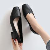 パンプス チャンキーヒール 太ヒール | STYLEBLOCK | 詳細画像9