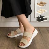 ウェッジソールサンダル サンダル ベルト | STYLEBLOCK | 詳細画像1 