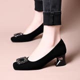 パンプス スクエアトゥ 太ヒール | STYLEBLOCK | 詳細画像7 