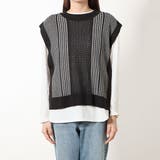 ニットベスト ベスト ジャガード柄 | STYLEBLOCK | 詳細画像3 