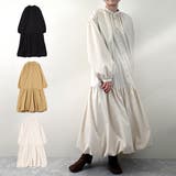 ロングワンピース マキシワンピース バルーン | STYLEBLOCK | 詳細画像1 