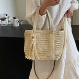 ショルダーバッグ トートバッグ ストロー | STYLEBLOCK | 詳細画像8