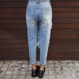ダメージ デニムパンツ クラッシュデニム | STYLEBLOCK | 詳細画像7
