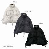 中綿ジャケット ブルゾン リボン | STYLEBLOCK | 詳細画像2
