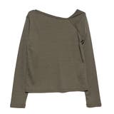 カーキ | カットソー Tシャツ ワンショルダー | STYLEBLOCK