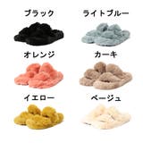 ファーサンダル スリッパサンダル フラット | STYLEBLOCK | 詳細画像2 