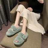 ファーサンダル スリッパサンダル 厚底 | STYLEBLOCK | 詳細画像10