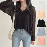 ニット セーター 透かし編み | STYLEBLOCK | 詳細画像1 