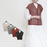 ニットベスト ノースリーブニット ニット | STYLEBLOCK | 詳細画像1 