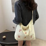 トートバッグ ショルダーバッグ コーデュロイ | STYLEBLOCK | 詳細画像7 