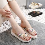 ビーチサンダル トングサンダル 花柄 | STYLEBLOCK | 詳細画像1 