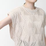 ニットベスト ノースリーブニット ニット | STYLEBLOCK | 詳細画像6 