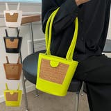 ショルダーバッグ かごバッグ ストロー | STYLEBLOCK | 詳細画像1 