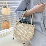 かごバッグ ストロー素材 麦わら | STYLEBLOCK | 詳細画像1 