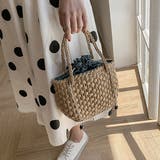 かごバッグ ストロー素材 麦わら | STYLEBLOCK | 詳細画像9 