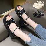 サンダル ストラップ パール | STYLEBLOCK | 詳細画像1 