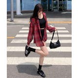 チェック柄ルーズシアーシャツ | STYLEBLOCK | 詳細画像33