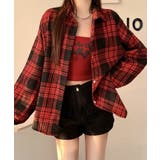 オーバーサイズチェック長袖シャツ | STYLEBLOCK | 詳細画像15 