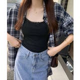 カップ付きレースリボンキャミソール | STYLEBLOCK | 詳細画像15 