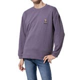 パープル | トレーナー スウェット 長袖 | Style Block MEN