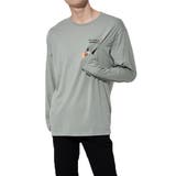 グリーン | カットソー ロンT Tシャツ | Style Block MEN