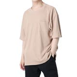 ベージュ | Tシャツ カットソー ハニカム | Style Block MEN