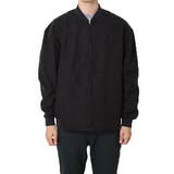 チャコール | MA1 ブルゾン ノーカラー | Style Block MEN
