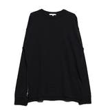 ブラック | Tシャツ カットソー 長袖 | Style Block MEN