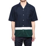 ネイビー | シャツ 開襟シャツ オープンカラー | Style Block MEN