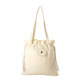 ホワイト | トートバッグ ショルダーバッグ 巾着型 | STYLEBLOCK