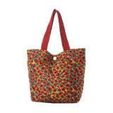 レッド | トートバッグ ランチバッグ 花柄 | STYLEBLOCK