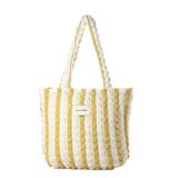 イエロー | トートバッグ エコバッグ ストライプ柄 | STYLEBLOCK