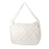 ホワイト | ショルダーバッグ キルティング 大きい | STYLEBLOCK