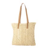 オフホワイト | トートバッグ ストローバッグ 大きい | STYLEBLOCK