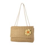 カーキ | ショルダーバッグ ストローバッグ かご | STYLEBLOCK