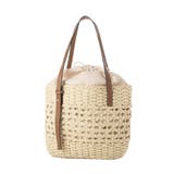 ベージュ | かごバッグ ストローバッグ トートバッグ | STYLEBLOCK