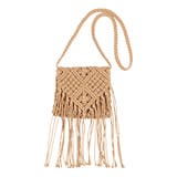 コーヒー | ショルダーバッグ ポシェット マクラメ編み | STYLEBLOCK